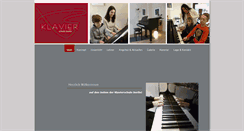 Desktop Screenshot of klavierschule-berlin.com